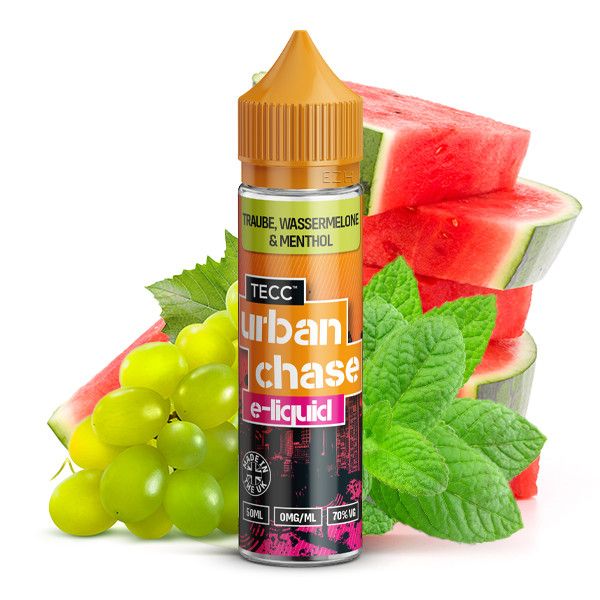 URBAN CHASE Traube, Wassermelone & Menthol Liquid - 50ml