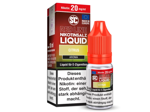 SC Red Line Citrus Nikotinsalz Liquid - 10ml