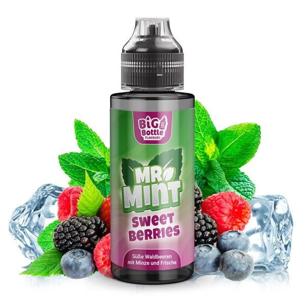 BIG BOTTLE Mr. Mint Sweet Berries Aroma - 10ml