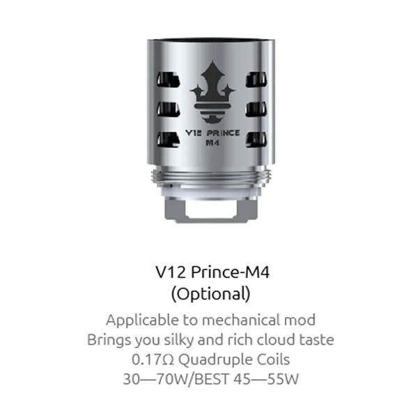 SMOK TFV12 Prince M4 Head / Coil mit 0.17 Ohm