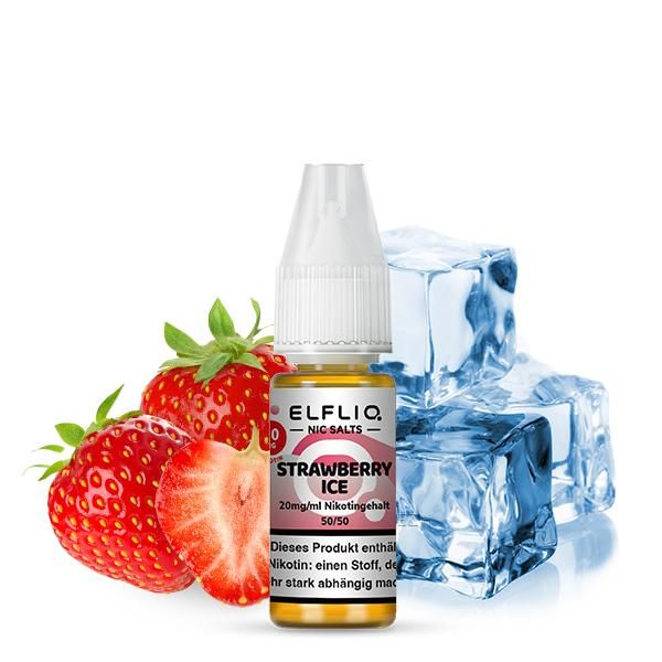 ELFLIQ by Elfbar Strawberry Ice Liquid - 10ml