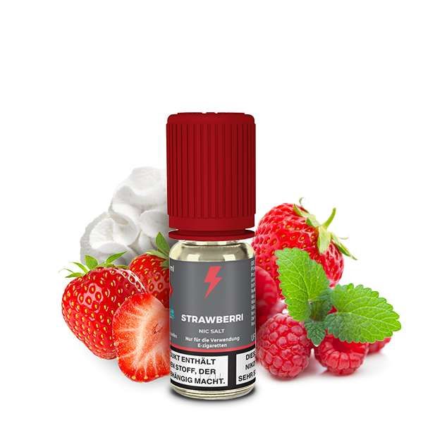 T-JUICE FRUITS Strawberri Nikotinsalz Liquid - 10ml