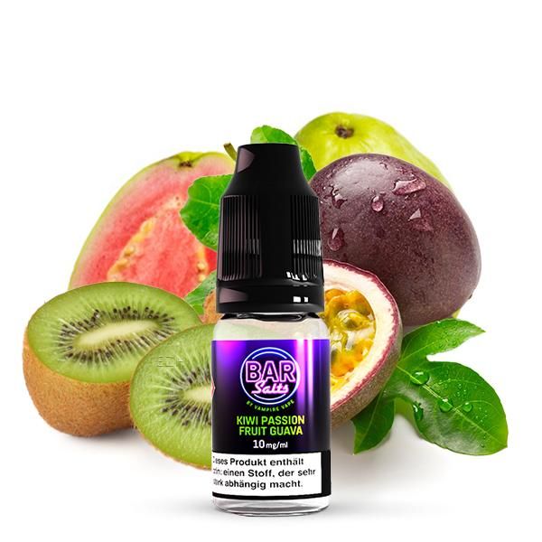 BAR SALTS by Vampire Vape Kiwi Passion Fruit Guava Nikotinsalz Liquid - 10ml