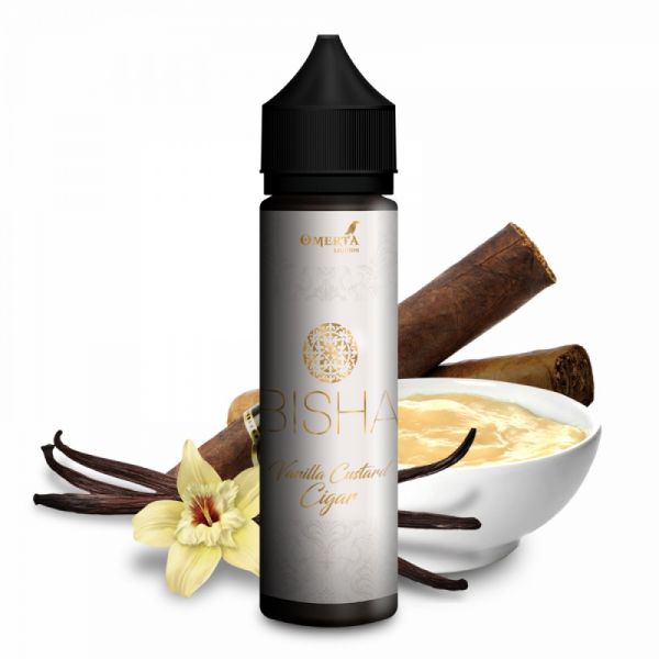 Omerta Liquids Bisha Series Vanilla Custard Cigar Aroma - 20ml