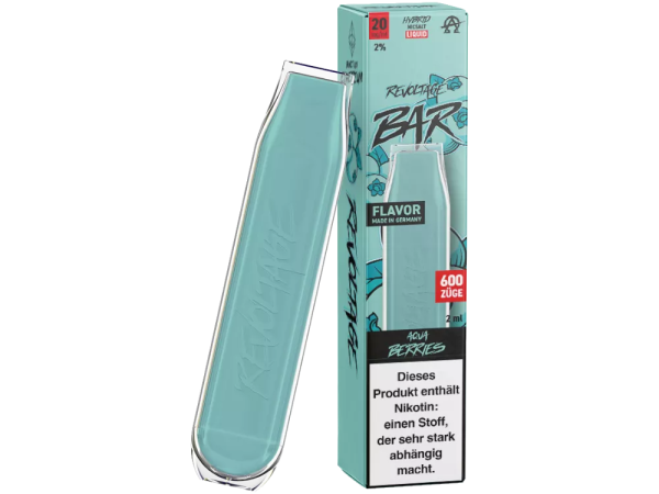 Revoltage Einweg E-Zigarette Aqua Berries - 2ml
