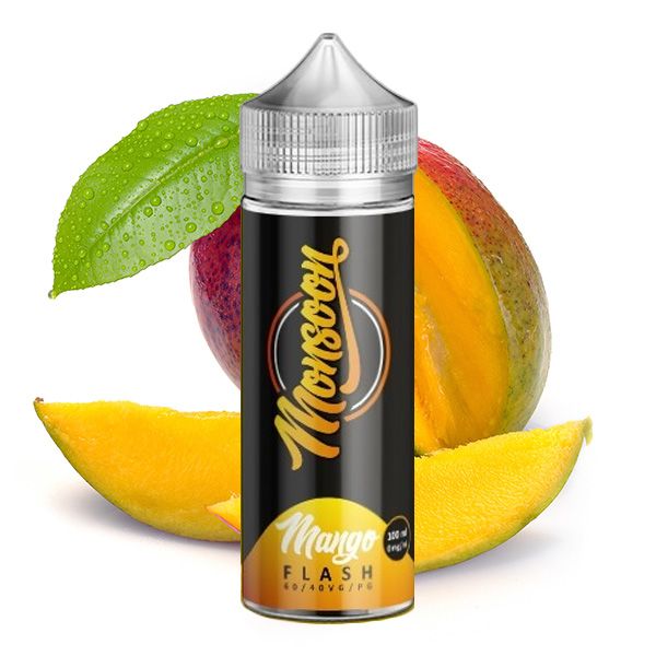 MONSOON Mango Flash Premium Liquid 100 ml 0mg