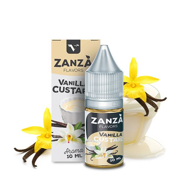 ZANZÁ Vanilla Custard Aroma - 10ml