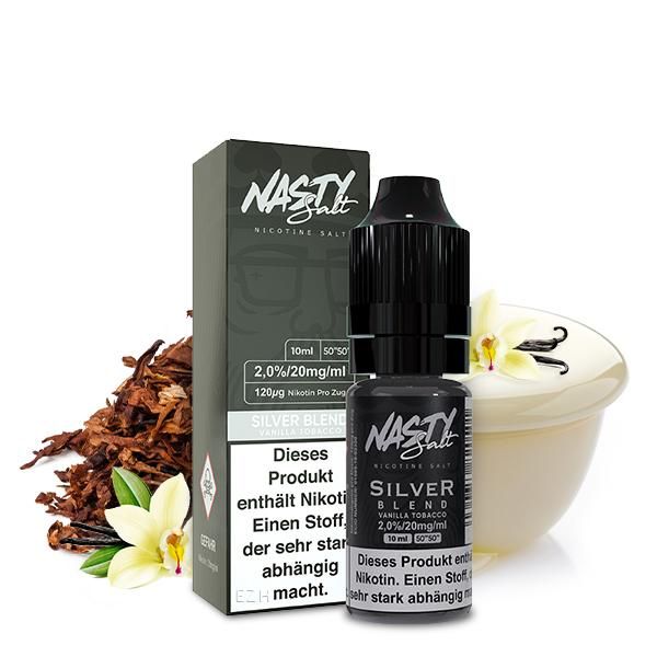 Nasty Juice Silver Blend Nikotinsalz Liquid - 10ml